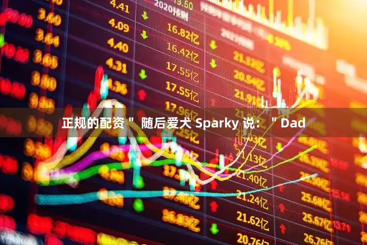 正规的配资＂ 随后爱犬 Sparky 说：＂Dad